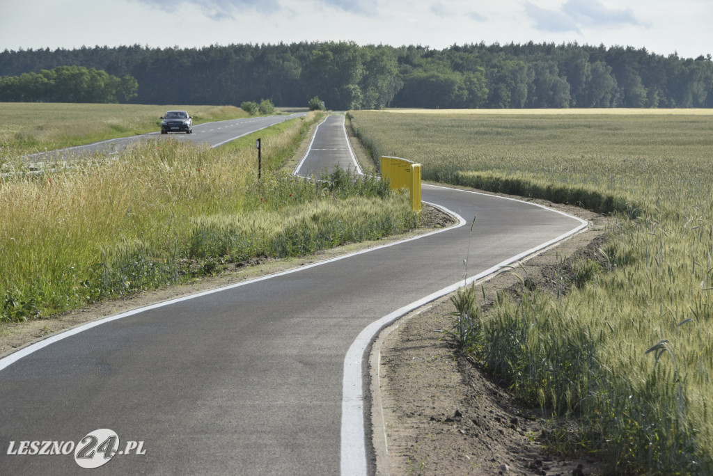 Nowa droga rowerowa w gminie Włoszakowice