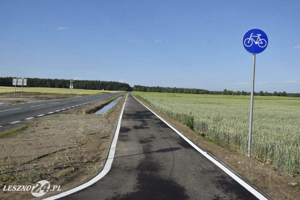 Nowa droga rowerowa w gminie Włoszakowice