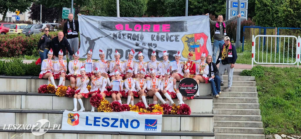 Europejskie medale leszczyńskich mażoretek