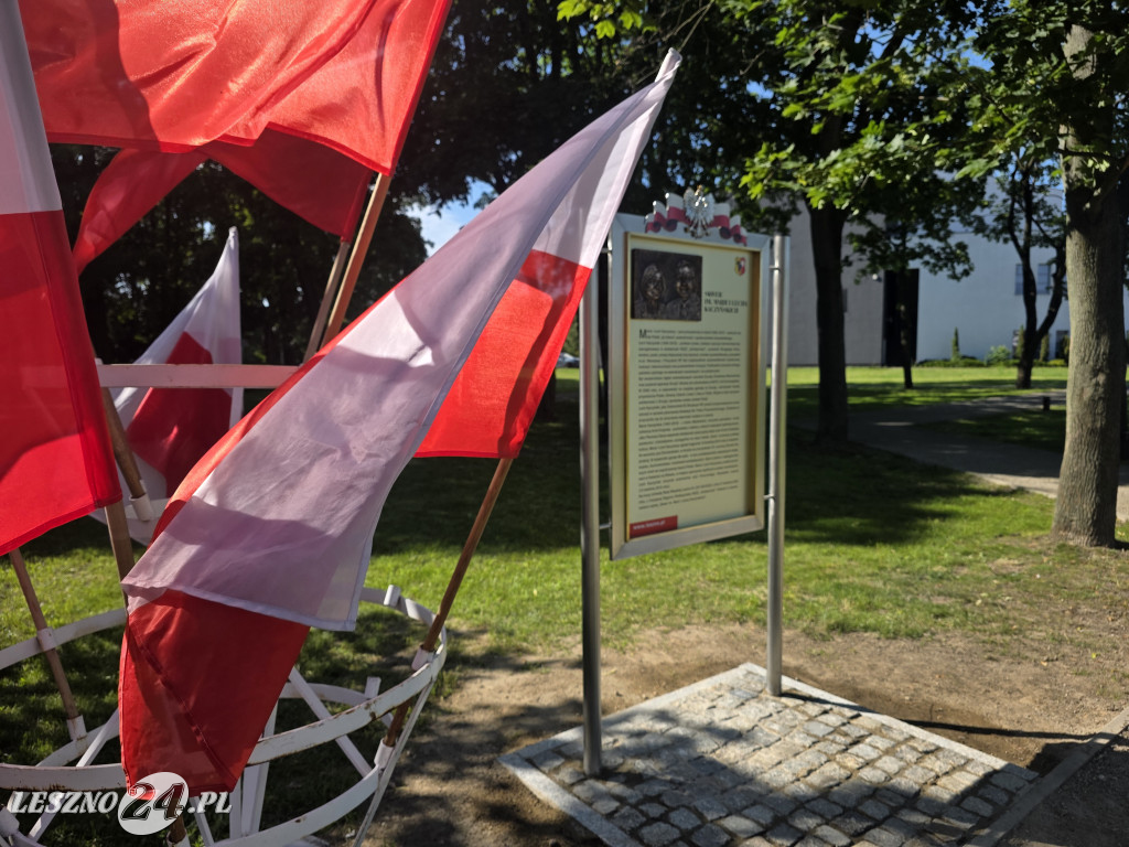 Skwer im. Marii i Lecha Kaczyńskich w Lesznie