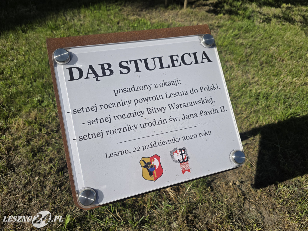 Skwer im. Marii i Lecha Kaczyńskich w Lesznie