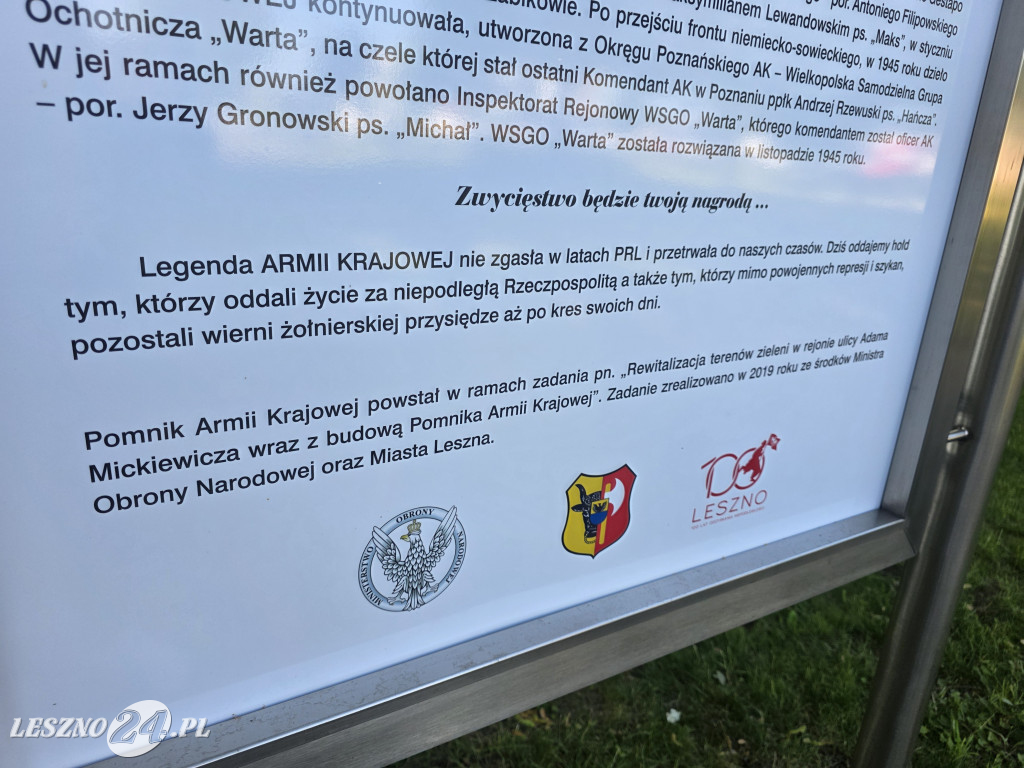 Skwer im. Marii i Lecha Kaczyńskich w Lesznie