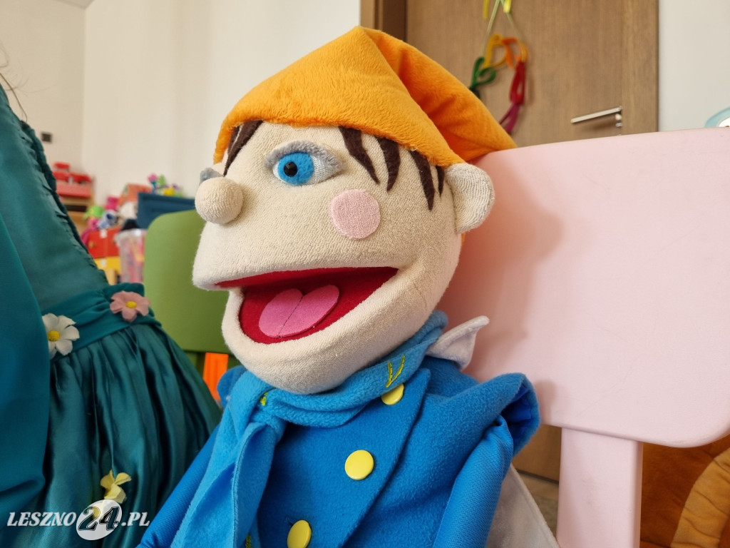 Lekcja teatralna w Przedszkolu nr 19 w Lesznie