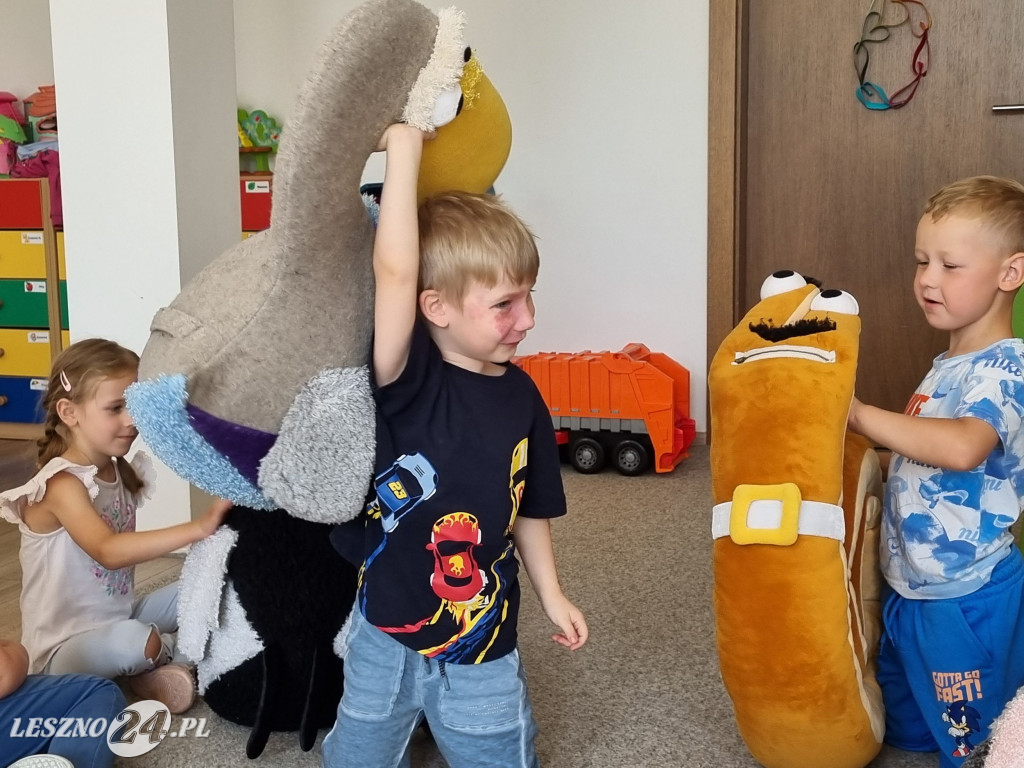 Lekcja teatralna w Przedszkolu nr 19 w Lesznie