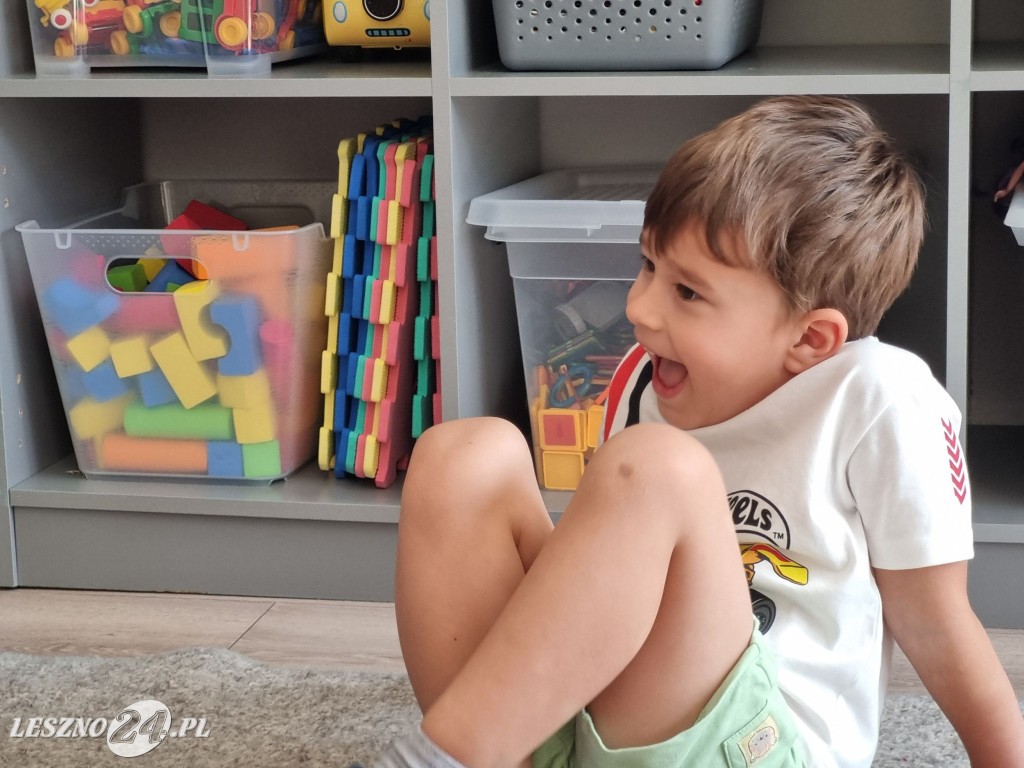 Lekcja teatralna w Przedszkolu nr 19 w Lesznie