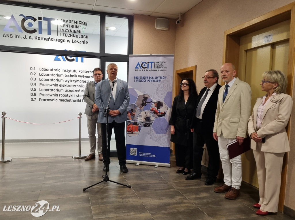 Otwarcie Akademickiego Centrum Inżynierii i Technologii ANS