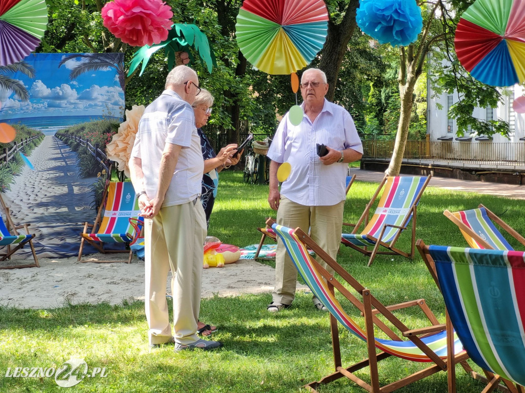 Piknik w Domu Seniora w Lesznie
