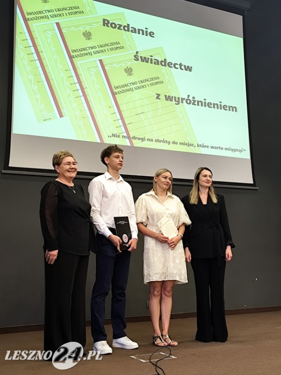 Zakończenie roku szkolnego ZS nr 4 w Lesznie