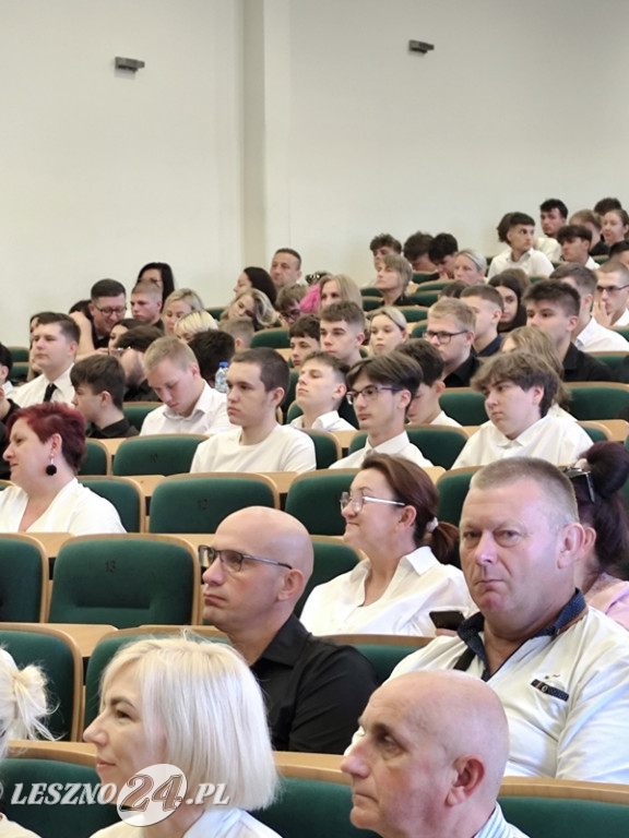 Zakończenie roku szkolnego ZS nr 4 w Lesznie