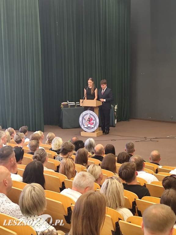 Zakończenie roku szkolnego ZS nr 4 w Lesznie