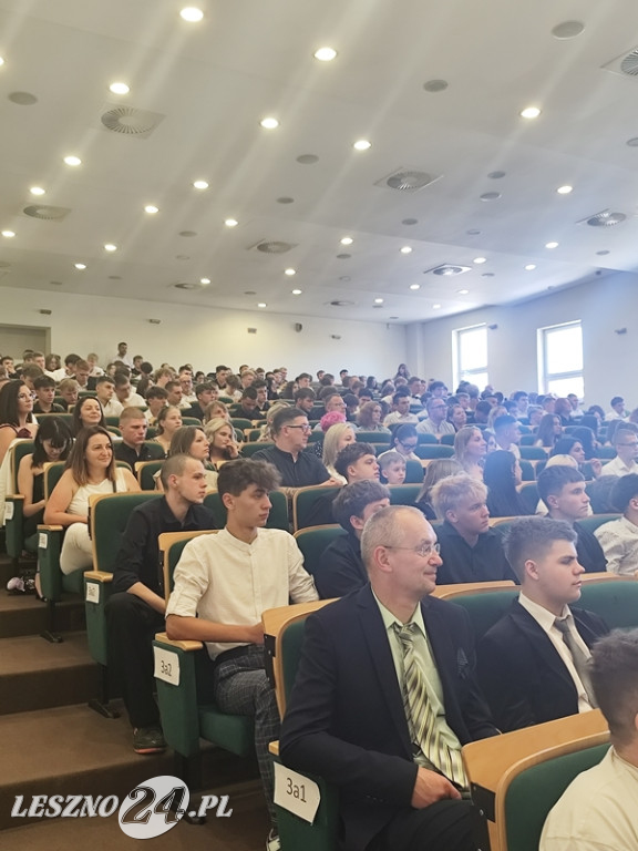Zakończenie roku szkolnego ZS nr 4 w Lesznie