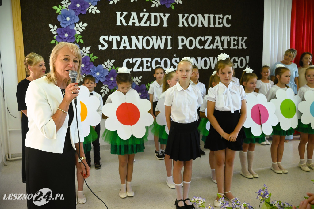 Koniec roku i pożegnanie pani dyrektor w Garzynie