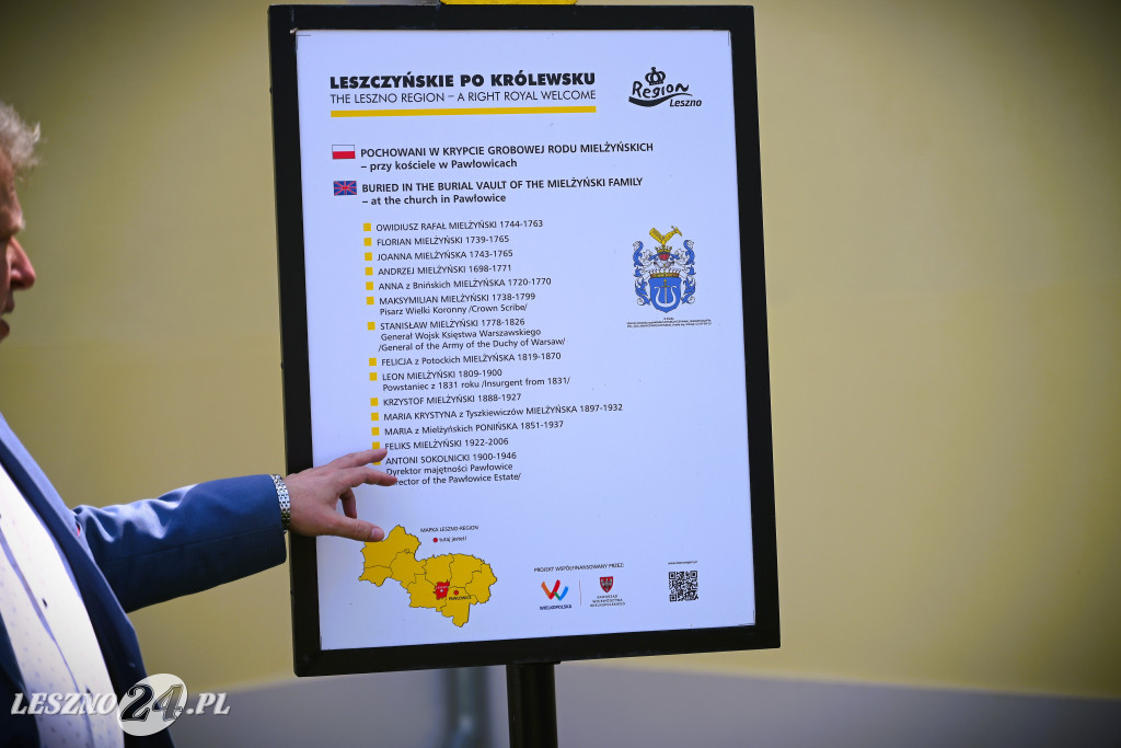 O generale Stanisławie Mielżyńskim w Pawłowicach