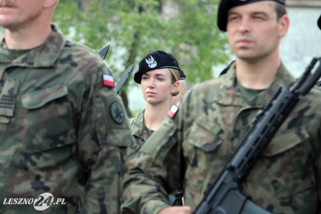 Kolejni rekruci złożyli przysięgę w Lesznie