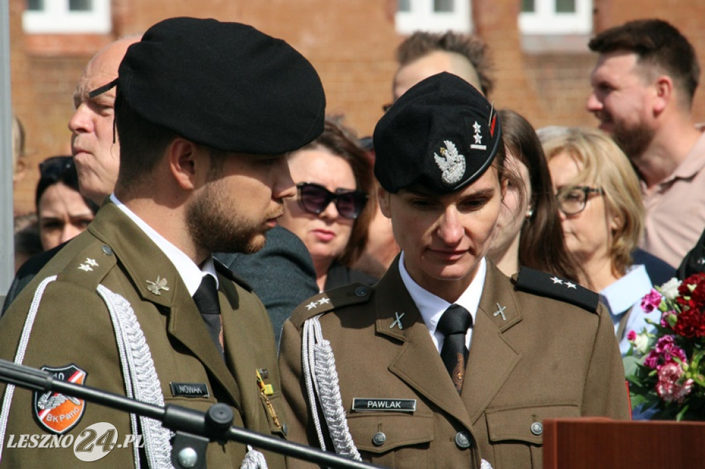 Kolejni rekruci złożyli przysięgę w Lesznie