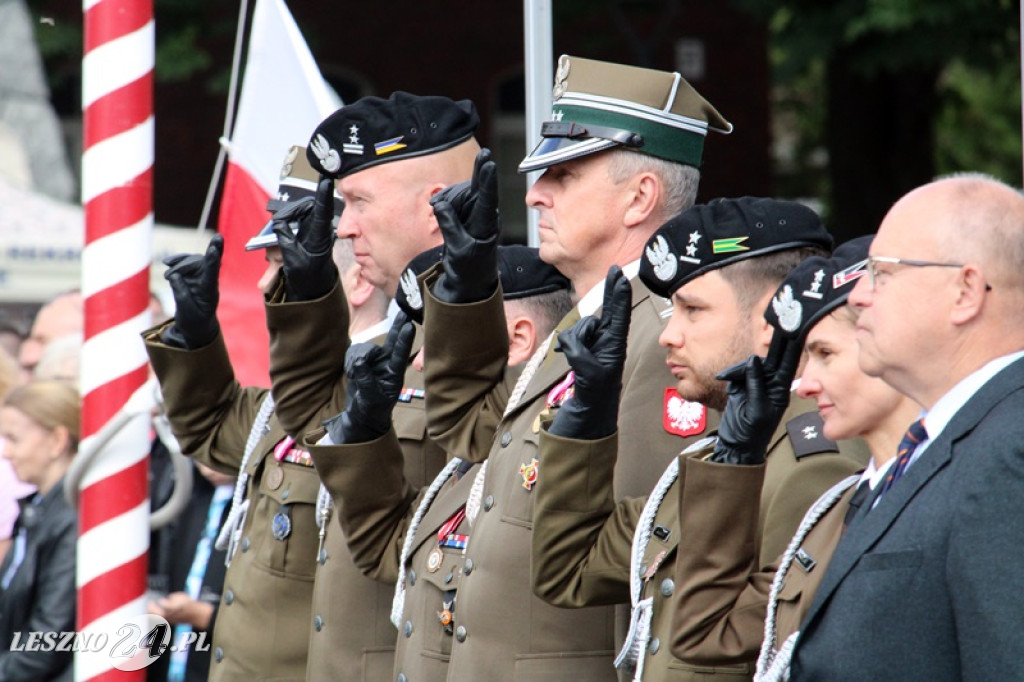 Kolejni rekruci złożyli przysięgę w Lesznie
