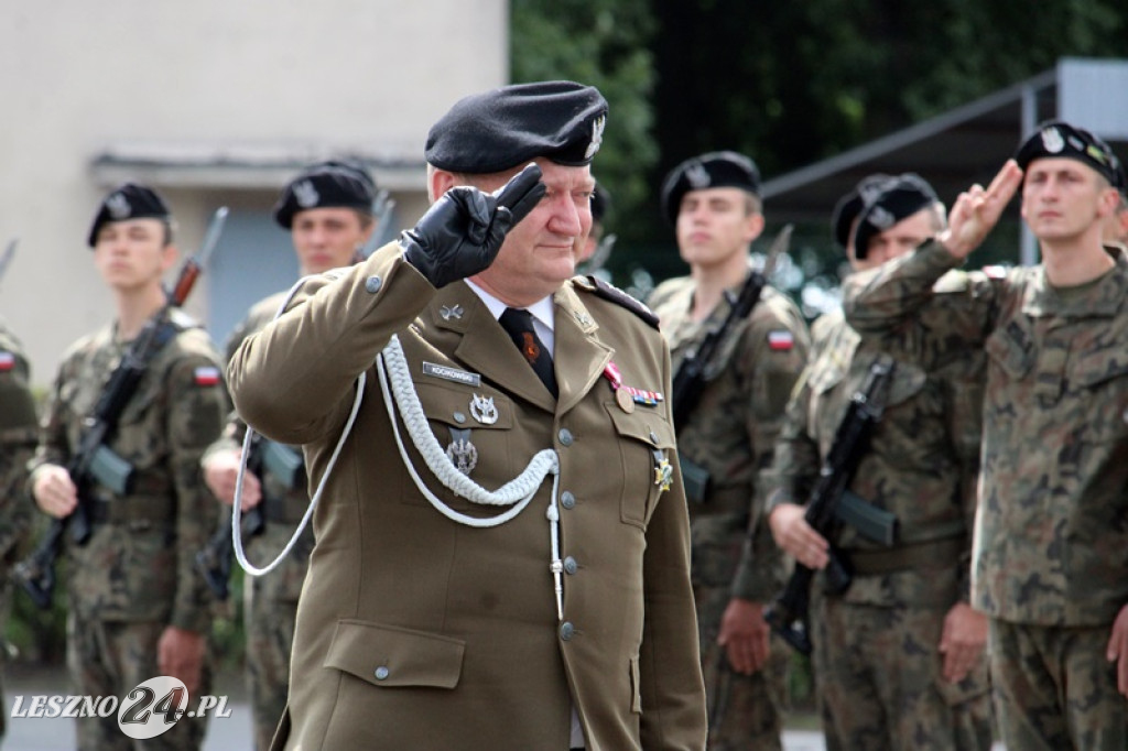 Kolejni rekruci złożyli przysięgę w Lesznie