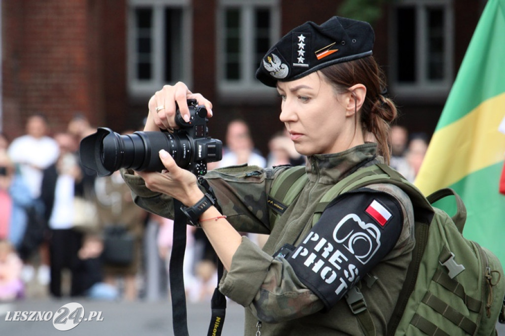 Kolejni rekruci złożyli przysięgę w Lesznie