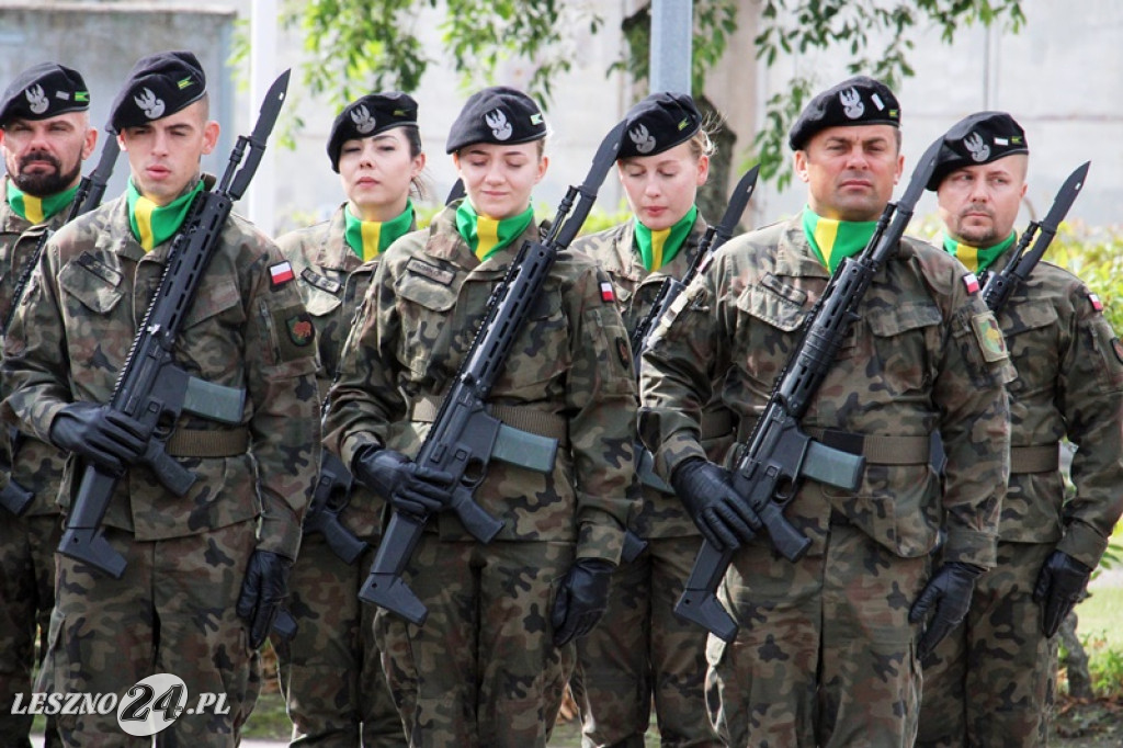 Kolejni rekruci złożyli przysięgę w Lesznie