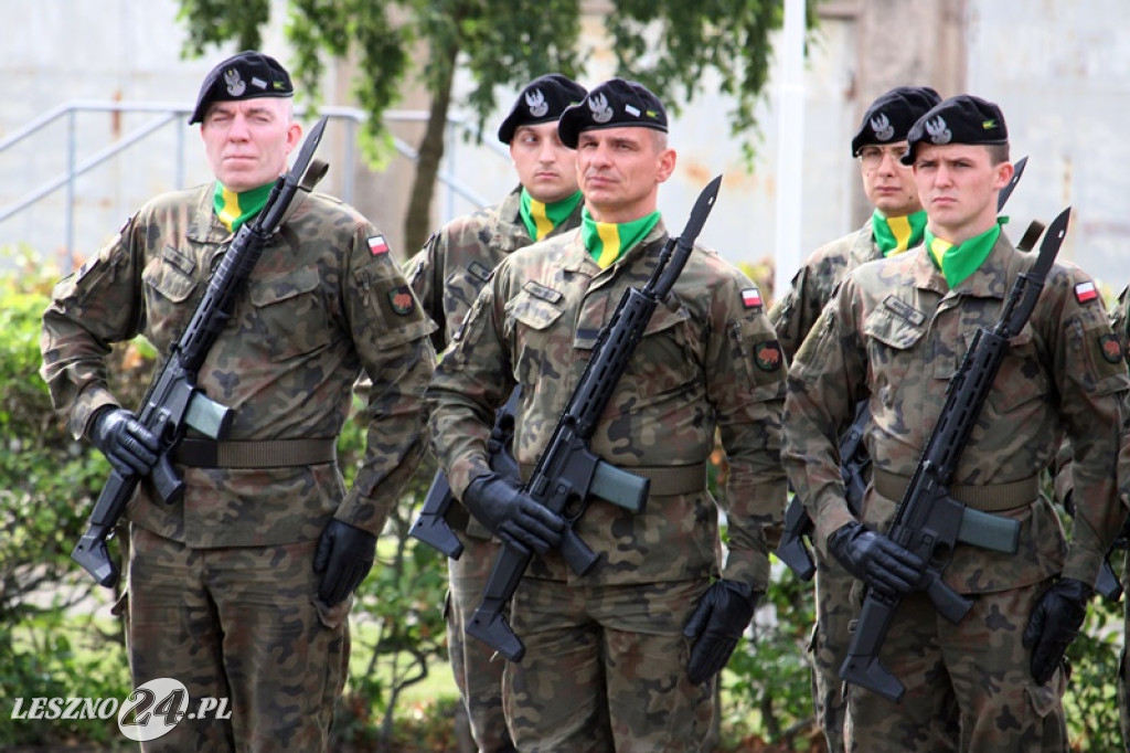 Kolejni rekruci złożyli przysięgę w Lesznie