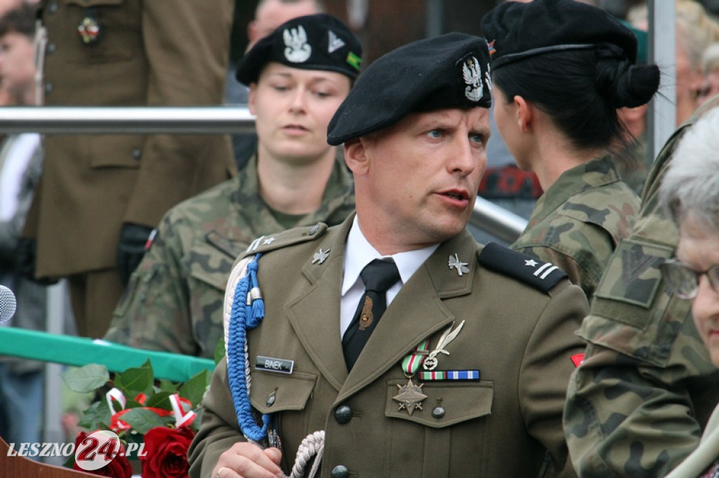 Kolejni rekruci złożyli przysięgę w Lesznie