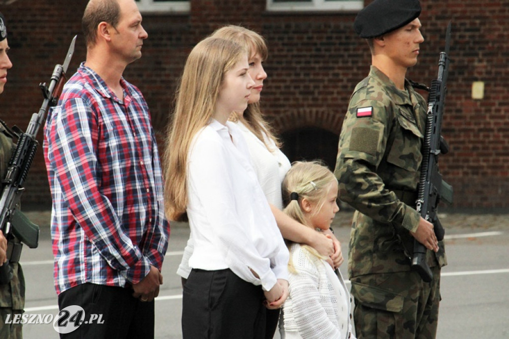 Kolejni rekruci złożyli przysięgę w Lesznie