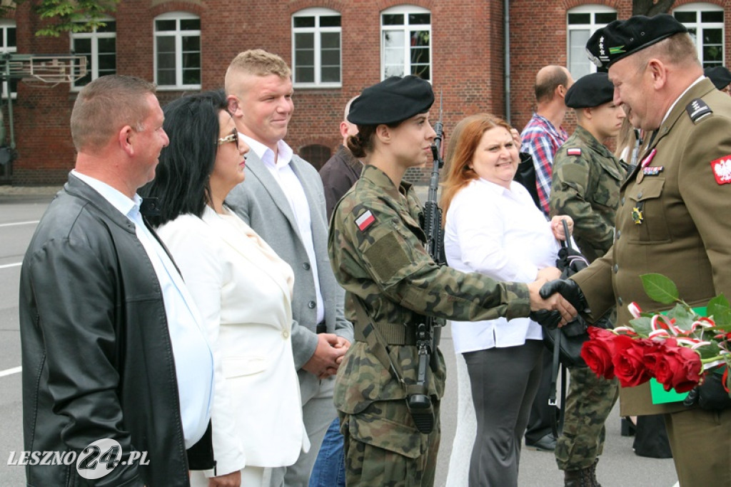 Kolejni rekruci złożyli przysięgę w Lesznie