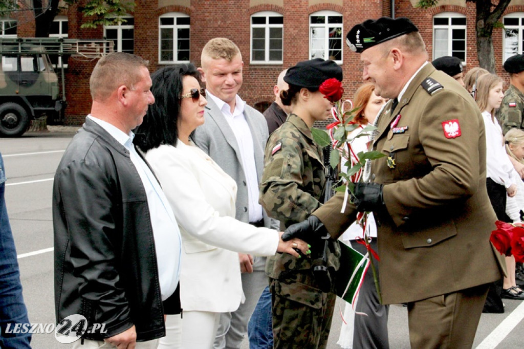 Kolejni rekruci złożyli przysięgę w Lesznie
