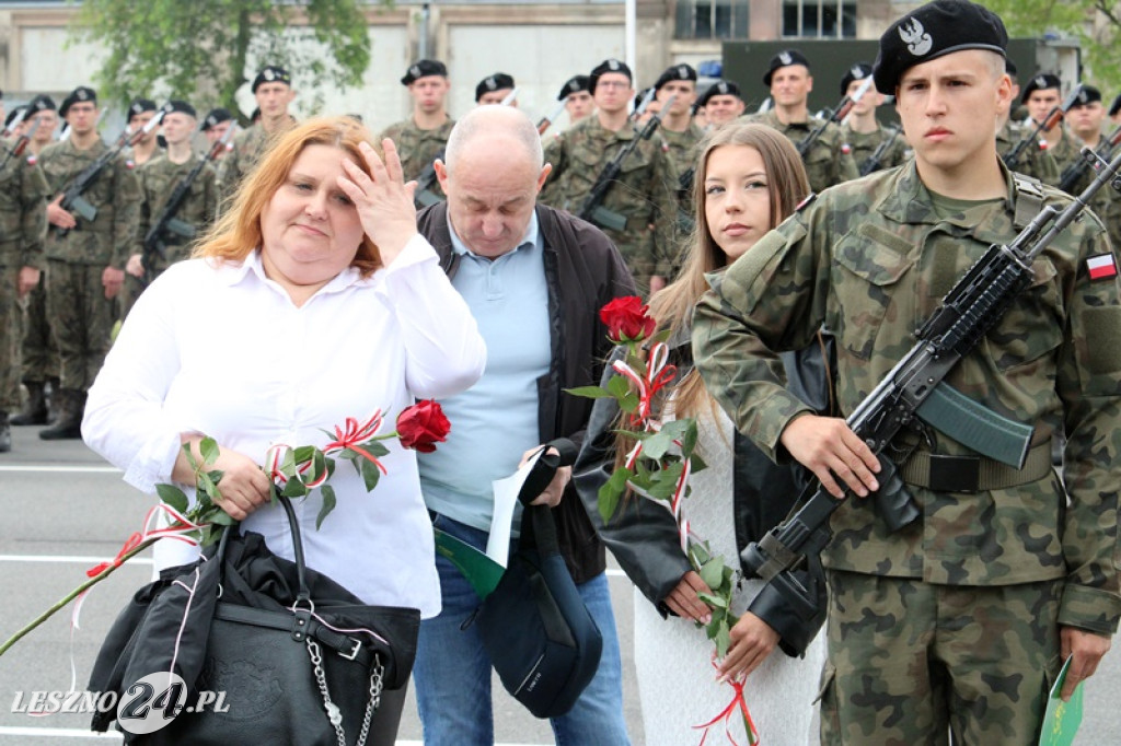 Kolejni rekruci złożyli przysięgę w Lesznie