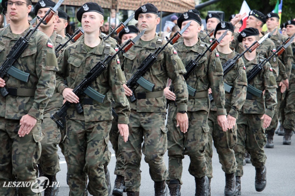 Kolejni rekruci złożyli przysięgę w Lesznie