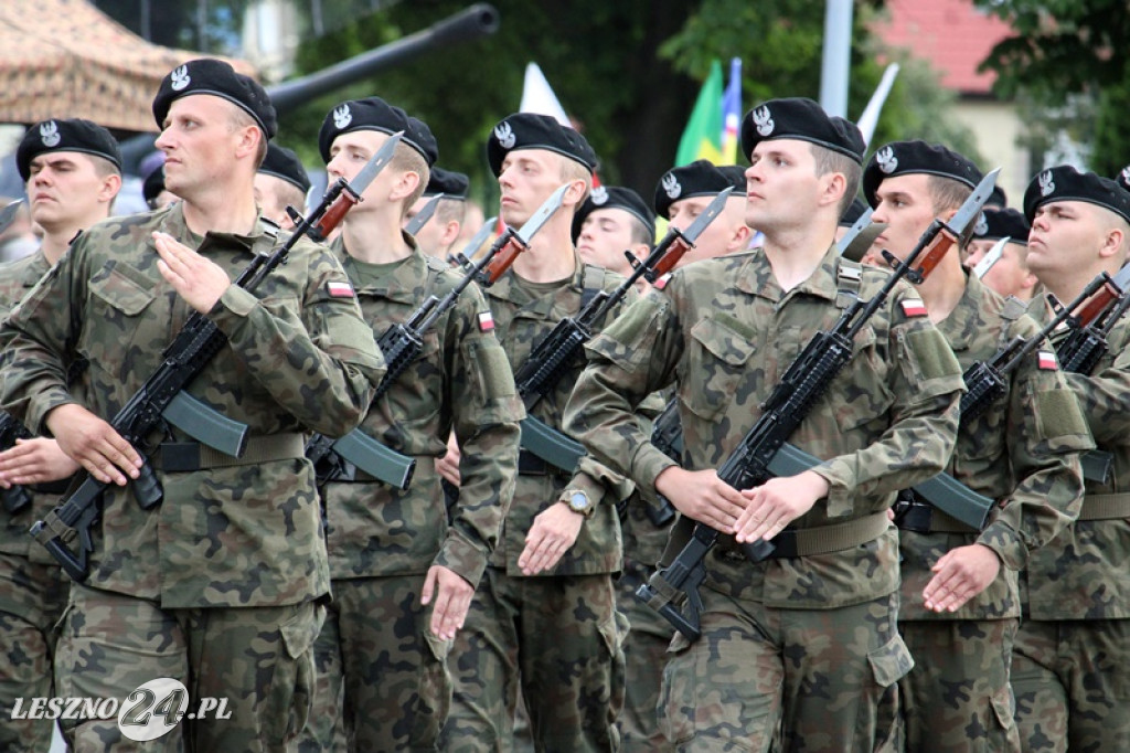 Kolejni rekruci złożyli przysięgę w Lesznie