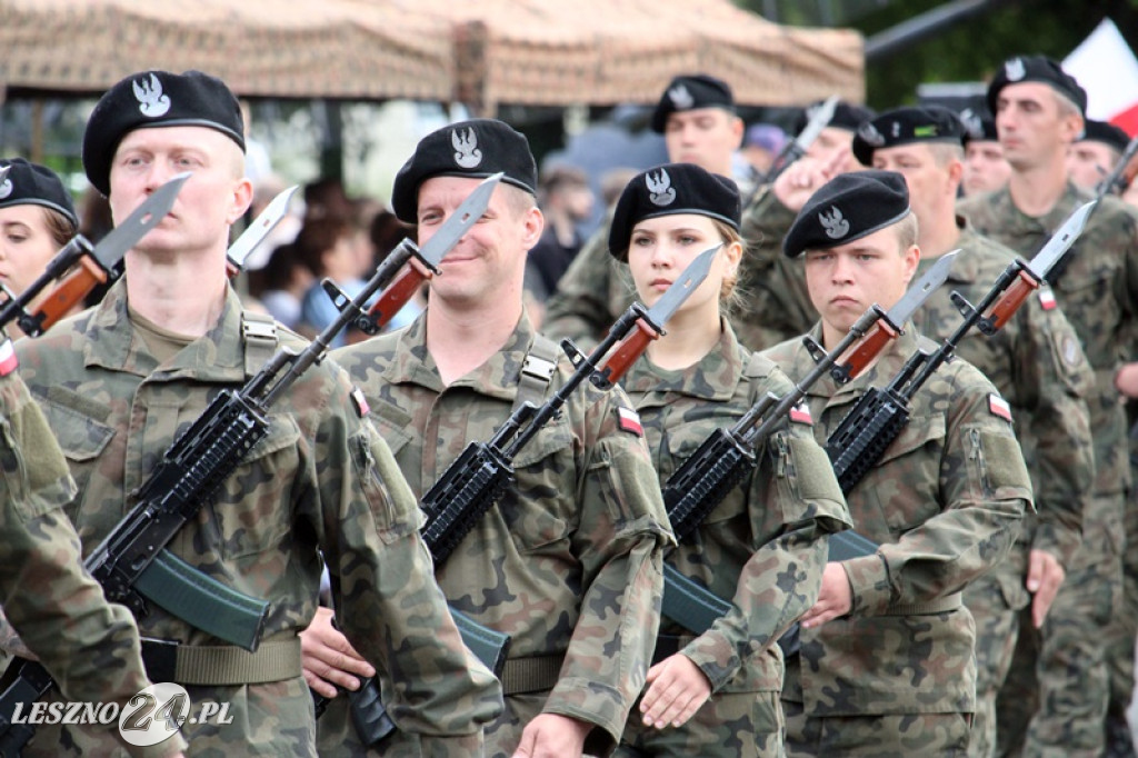 Kolejni rekruci złożyli przysięgę w Lesznie