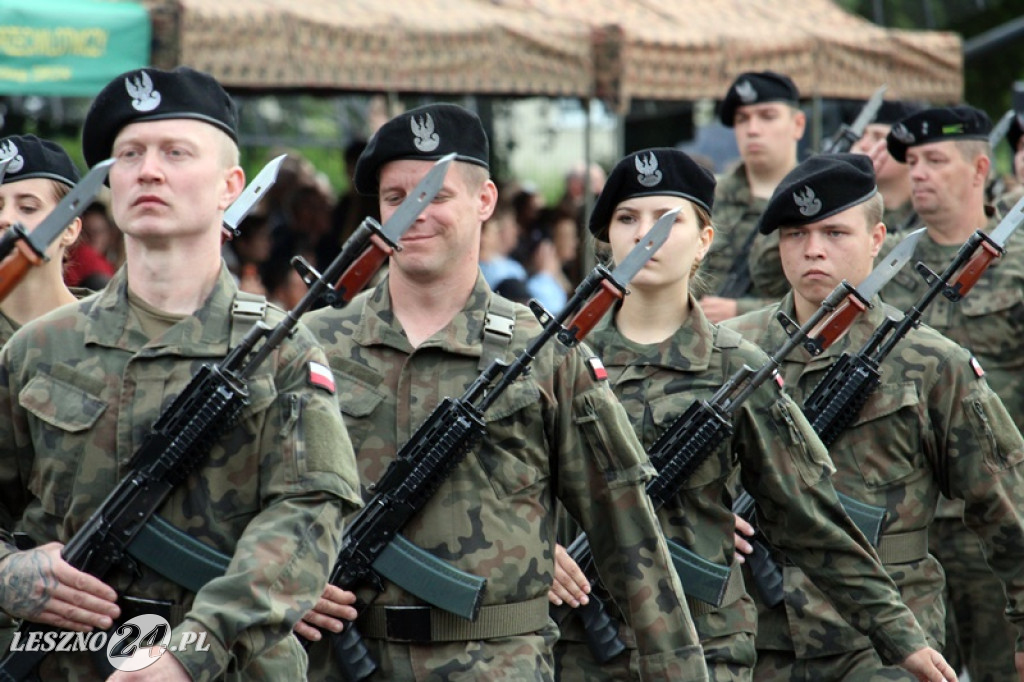 Kolejni rekruci złożyli przysięgę w Lesznie