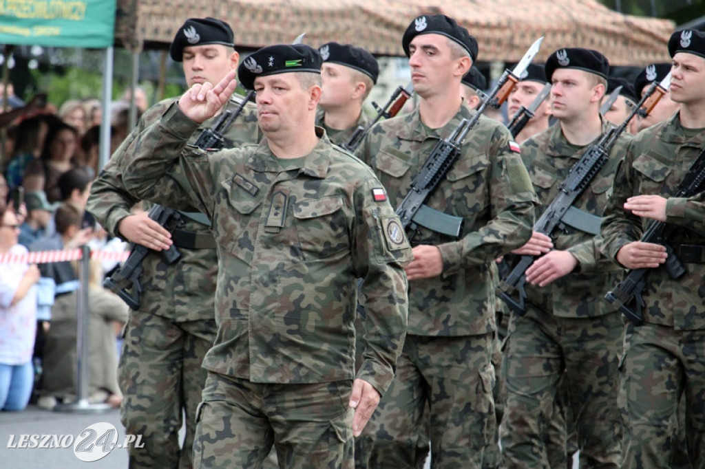 Kolejni rekruci złożyli przysięgę w Lesznie