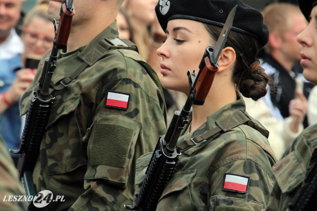 Kolejni rekruci złożyli przysięgę w Lesznie