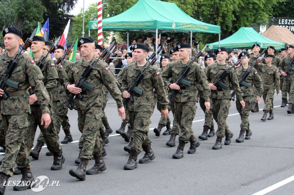 Kolejni rekruci złożyli przysięgę w Lesznie