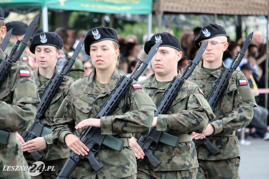 Kolejni rekruci złożyli przysięgę w Lesznie