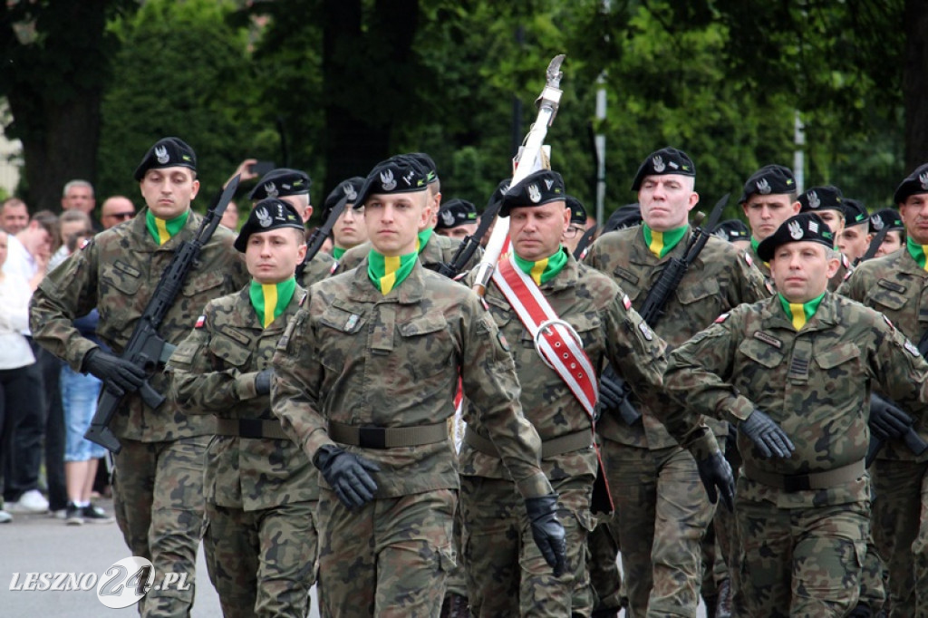 Kolejni rekruci złożyli przysięgę w Lesznie