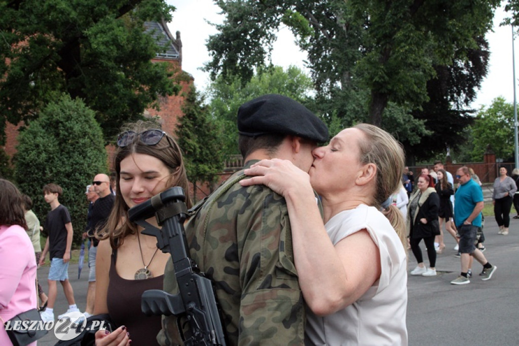Kolejni rekruci złożyli przysięgę w Lesznie