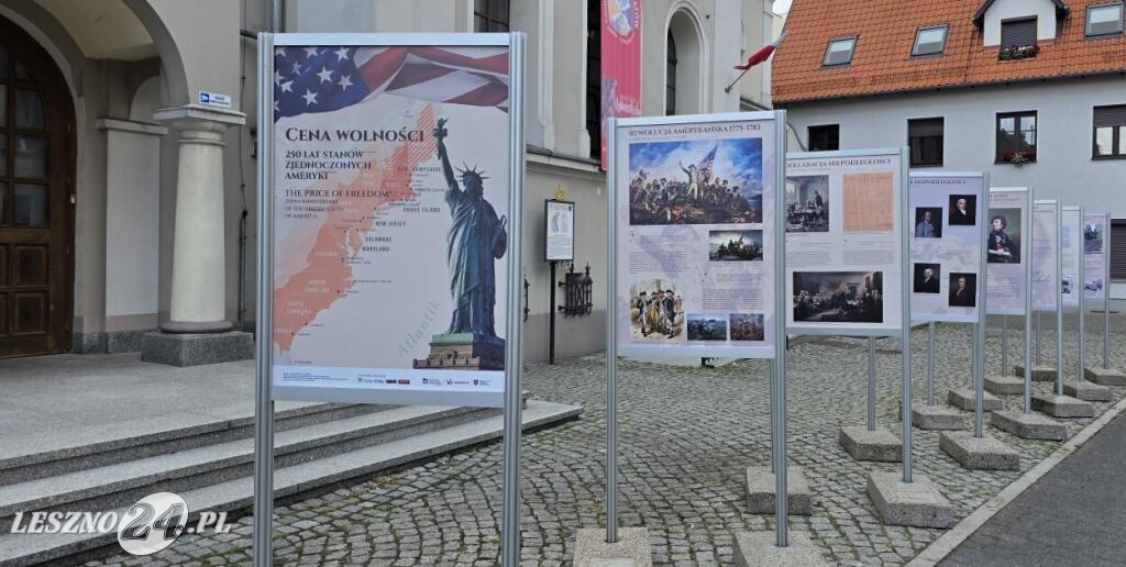 Wystawa 250 lat USA w Lesznie
