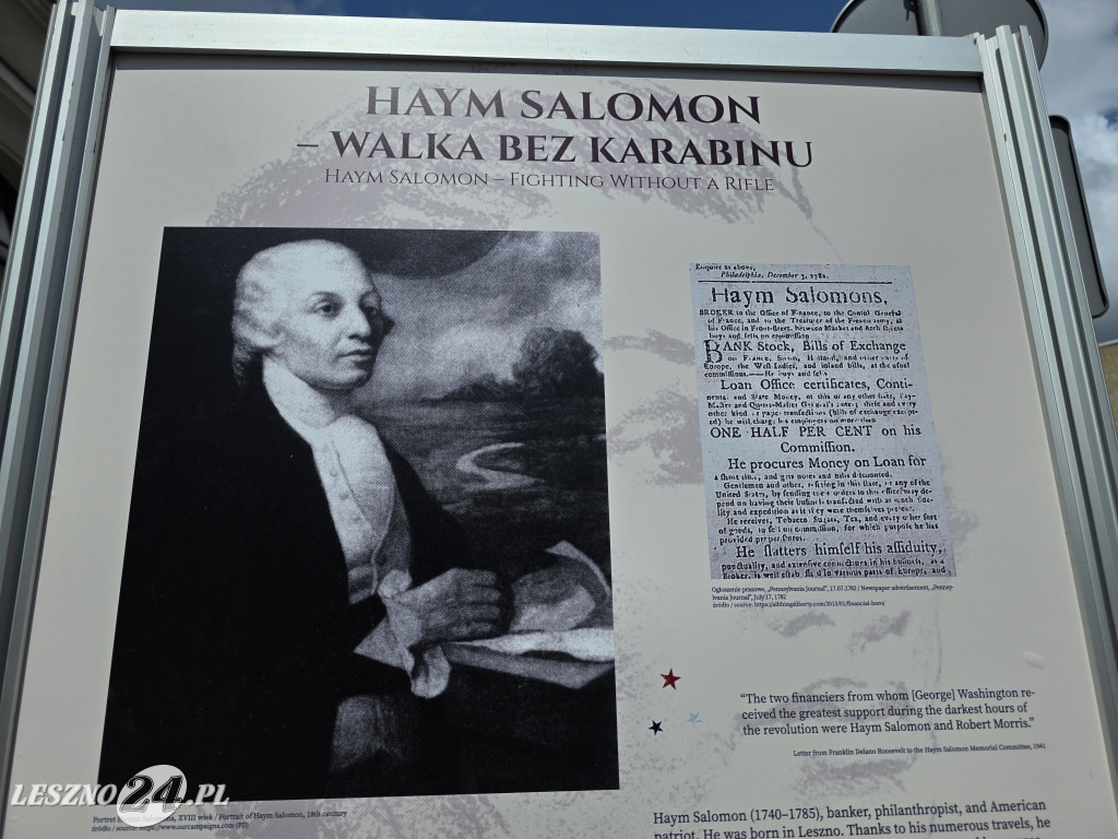 Wystawa 250 lat USA w Lesznie