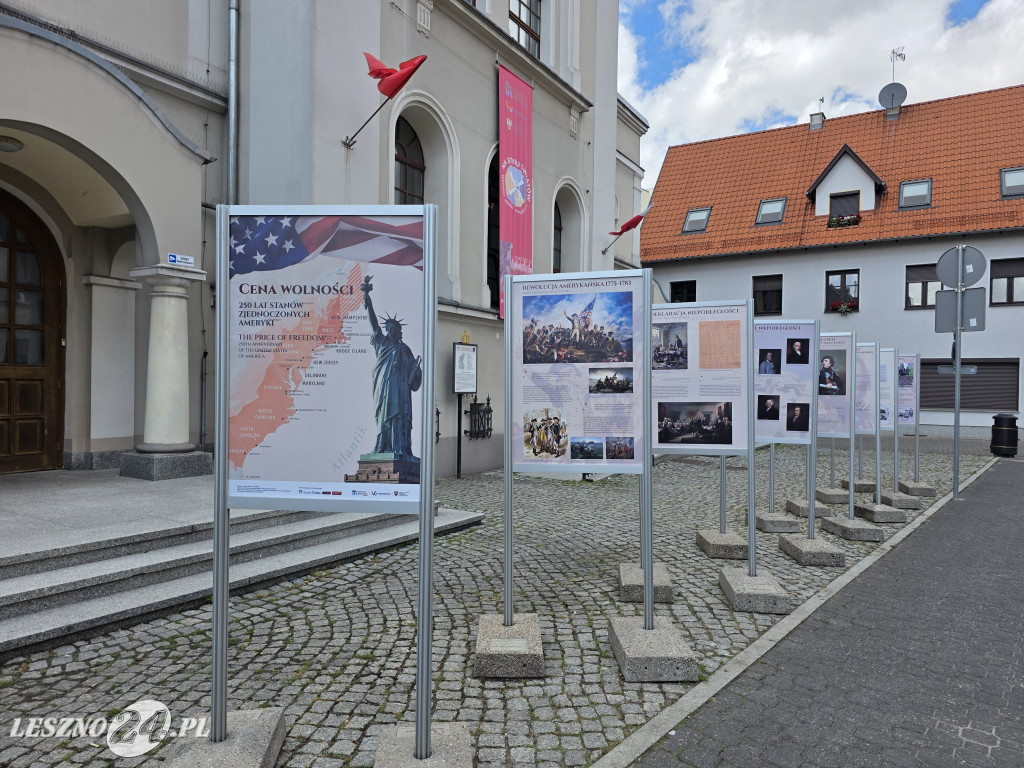 Wystawa 250 lat USA w Lesznie