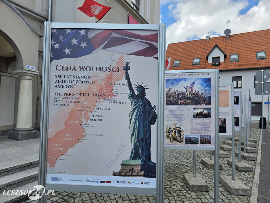 Wystawa 250 lat USA w Lesznie