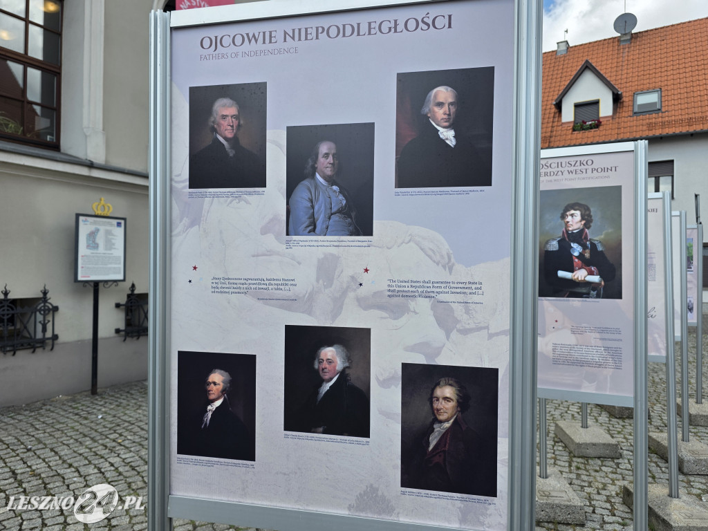 Wystawa 250 lat USA w Lesznie