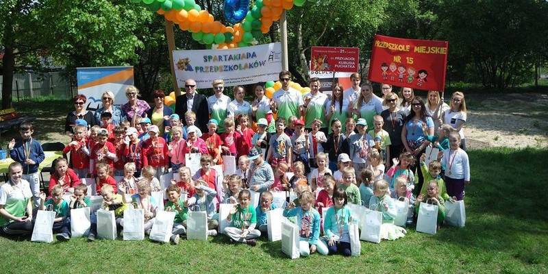 Spartakiada w Przedszkolu Miejskim nr 21 