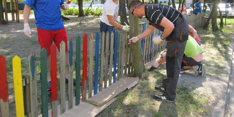 W czynie społecznym dla przedszkola (zdjęcia)