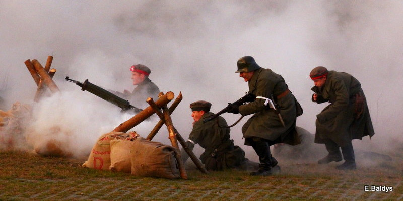 "Bitwa pod wiatrakami" w Osiecznej (zdjęcia)