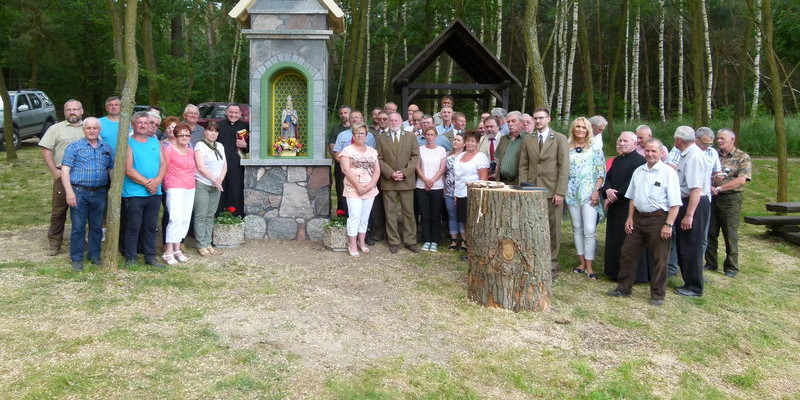 Kapliczka św. Ambrożego w pszczelim punkcie edukacyjnym (zdjęcia)