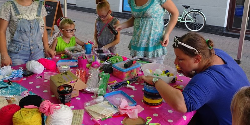 Kreatywne namioty w śródmieściu (zdjęcia)