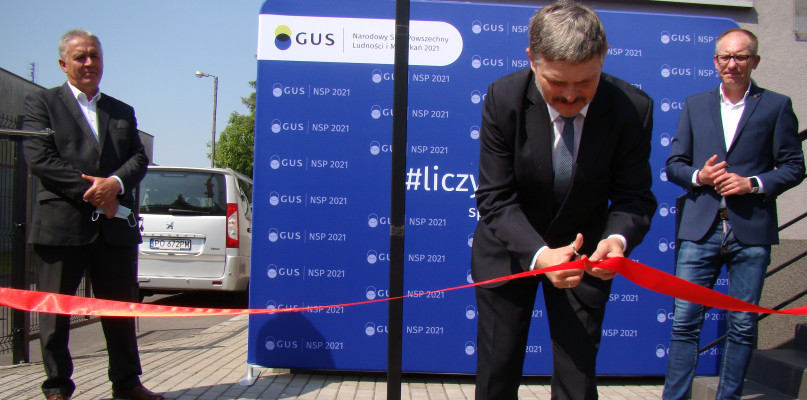 W Lesznie otwarto Urząd Statystyczny. Zachęcano też do udziału w NSP. Niespisanym 